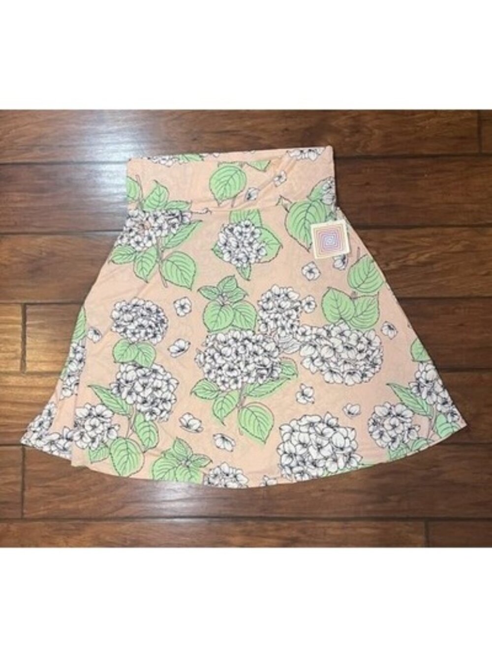 Lularoe Women’s Size 3XL Floral A-Line Skirt Boho Pink Pastel Cottagecore Chic